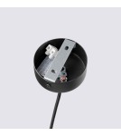 Sollux Lampa wisząca PELTA 1 czarna/żółta SL.1883