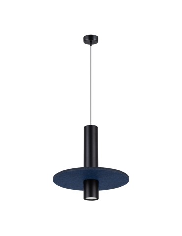 Sollux Lampa wisząca PELTA 1 czarna/granatowa SL.1884 - product 2