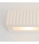 Sollux Kinkiet ceramiczny RIGATA biały SL.1885