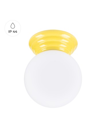 Sollux Plafon ZORI żółty IP44 SL.1898