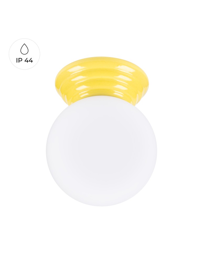 Sollux Plafon ZORI żółty IP44 SL.1898