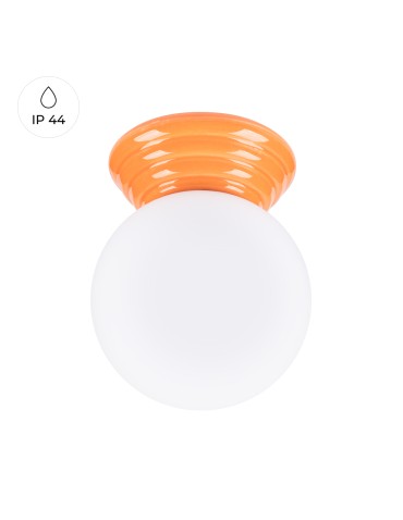 Sollux Plafon ZORI pomarańczowy IP44 SL.1899
