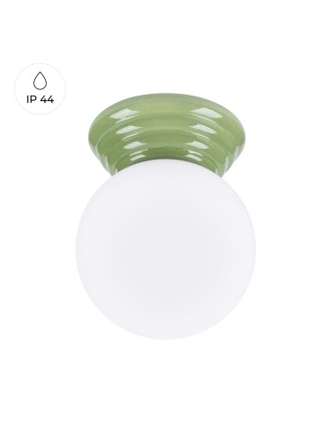 Sollux Plafon ZORI zielony IP44 SL.1900