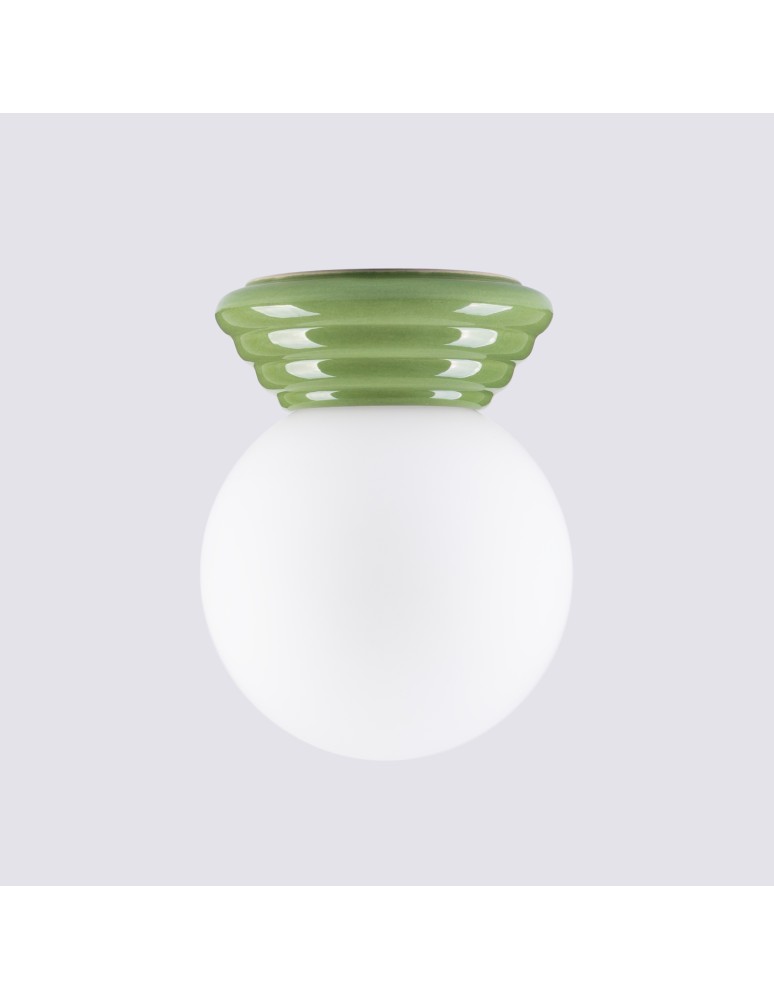 Sollux Plafon ZORI zielony IP44 SL.1900