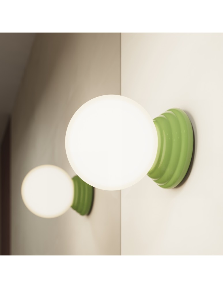 Sollux Plafon ZORI zielony IP44 SL.1900
