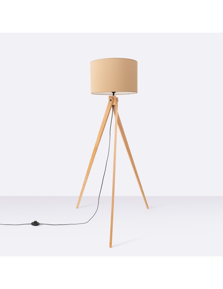 Sollux Lampa podłogowa NATT taupe SL.1905