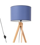 Sollux Lampa podłogowa NATT granat SL.1906