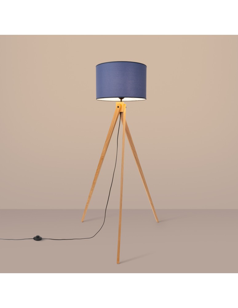 Sollux Lampa podłogowa NATT granat SL.1906