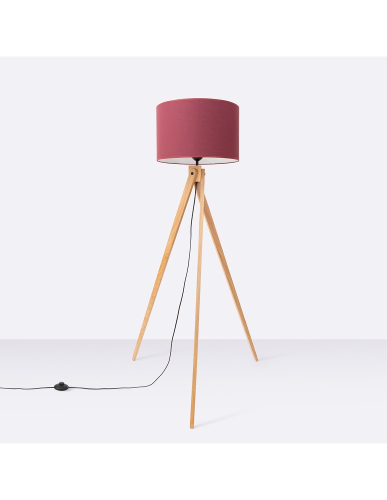 Sollux Lampa podłogowa NATT burgund SL.1907