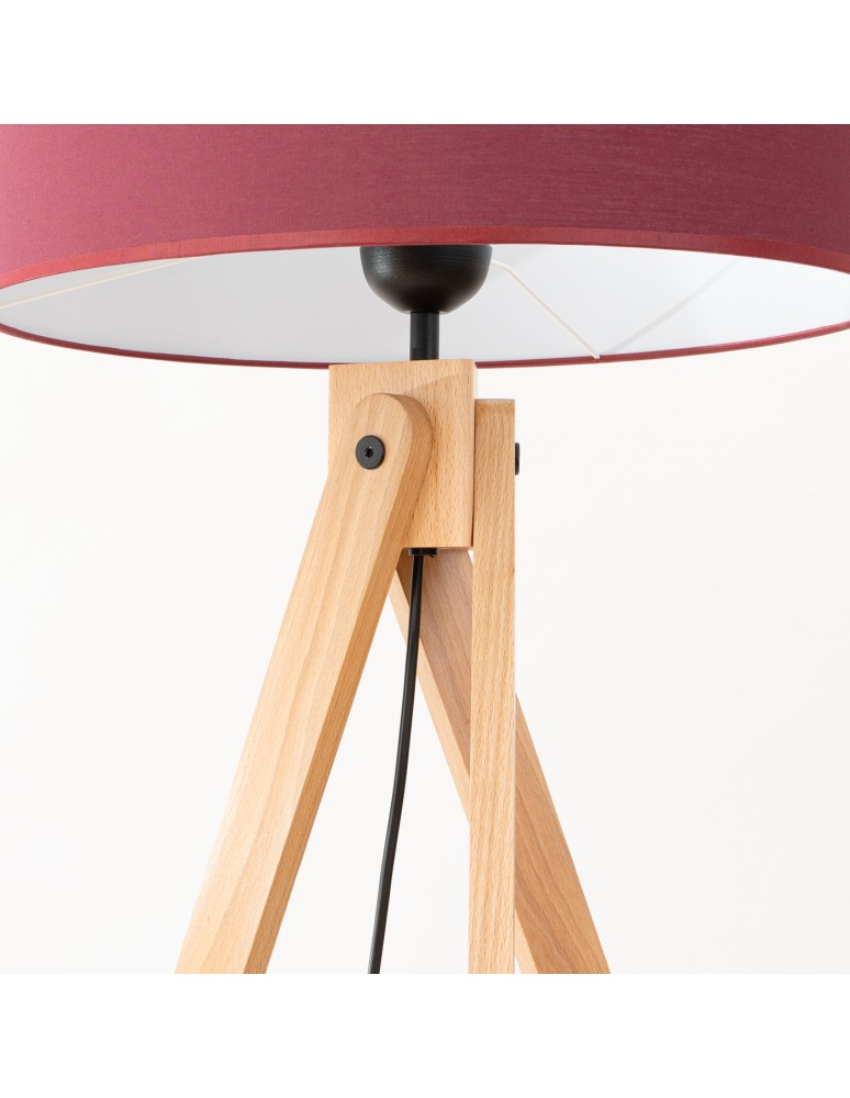 Sollux Lampa podłogowa NATT burgund SL.1907