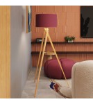 Sollux Lampa podłogowa NATT burgund SL.1907