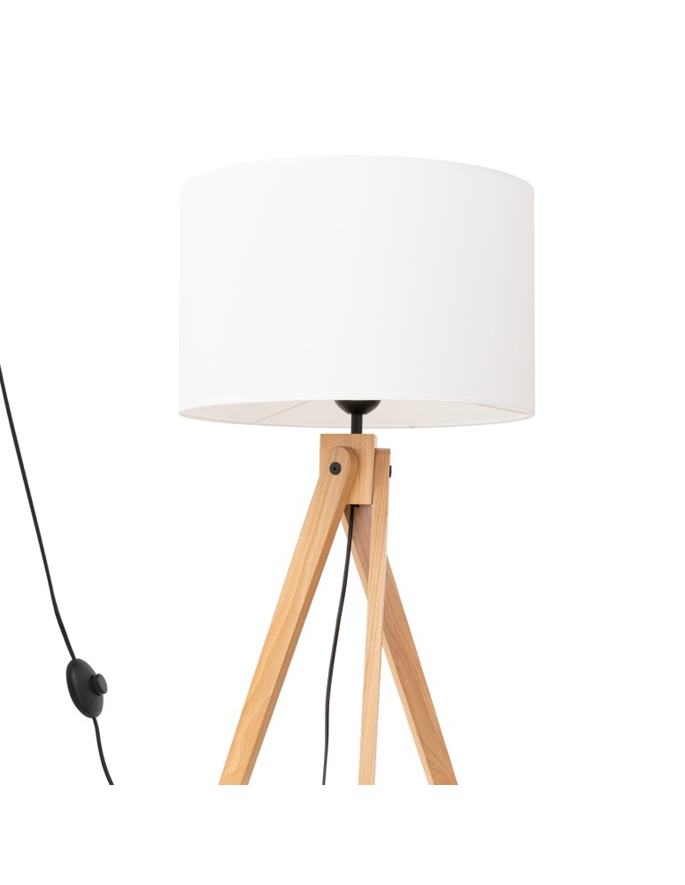 Sollux Lampa podłogowa NATT biała SL.1908