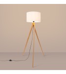 Sollux Lampa podłogowa NATT biała SL.1908