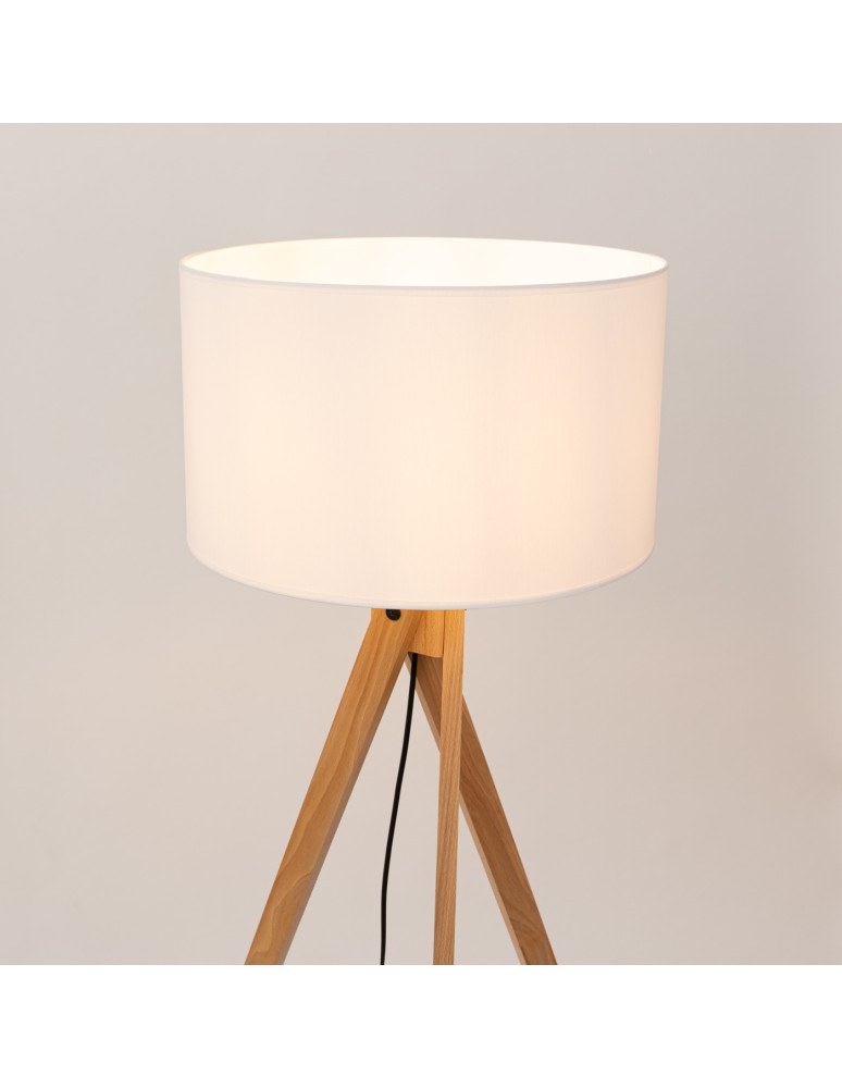 Sollux Lampa podłogowa NATT biała SL.1908