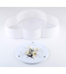 TK Lighting CLOUD WHITE LAMPA SUFITOWA 4 1533