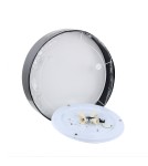 TK Lighting RONDO BLACK LAMPA SUFITOWA 4  600 1587