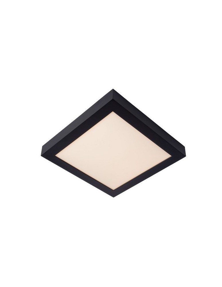 Square plafonds - Lucide BRICE-LED LED Ceiling Black 28117/30/30 - product kolory-swiatla.pl 1