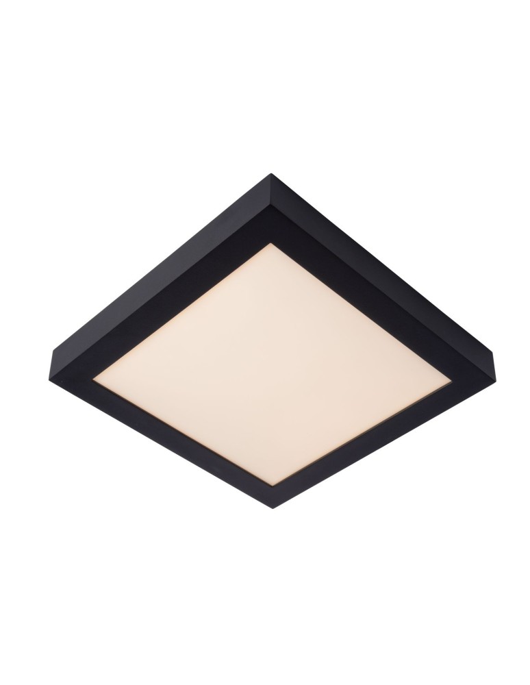 Square plafonds - Lucide BRICE-LED LED Ceiling Black 28117/30/30 - product kolory-swiatla.pl 2