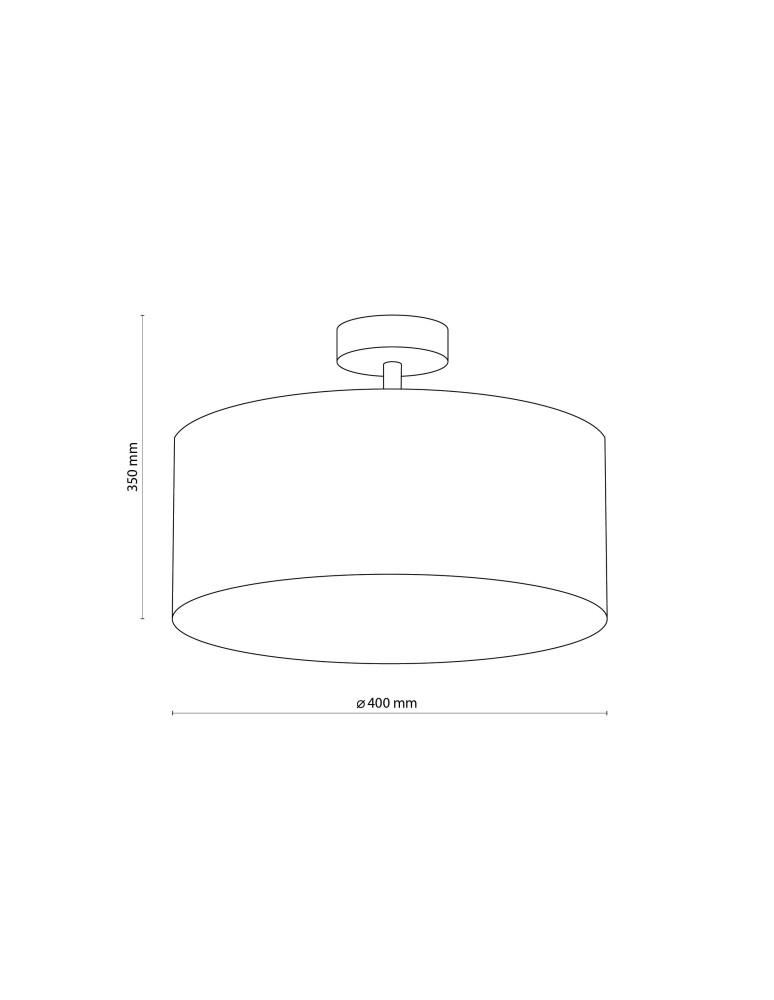 TK Lighting RONDO GRAPHITE LAMPA SUFITOWA 4  400 4240