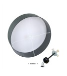 TK Lighting RONDO GRAPHITE LAMPA SUFITOWA 4  600 4239
