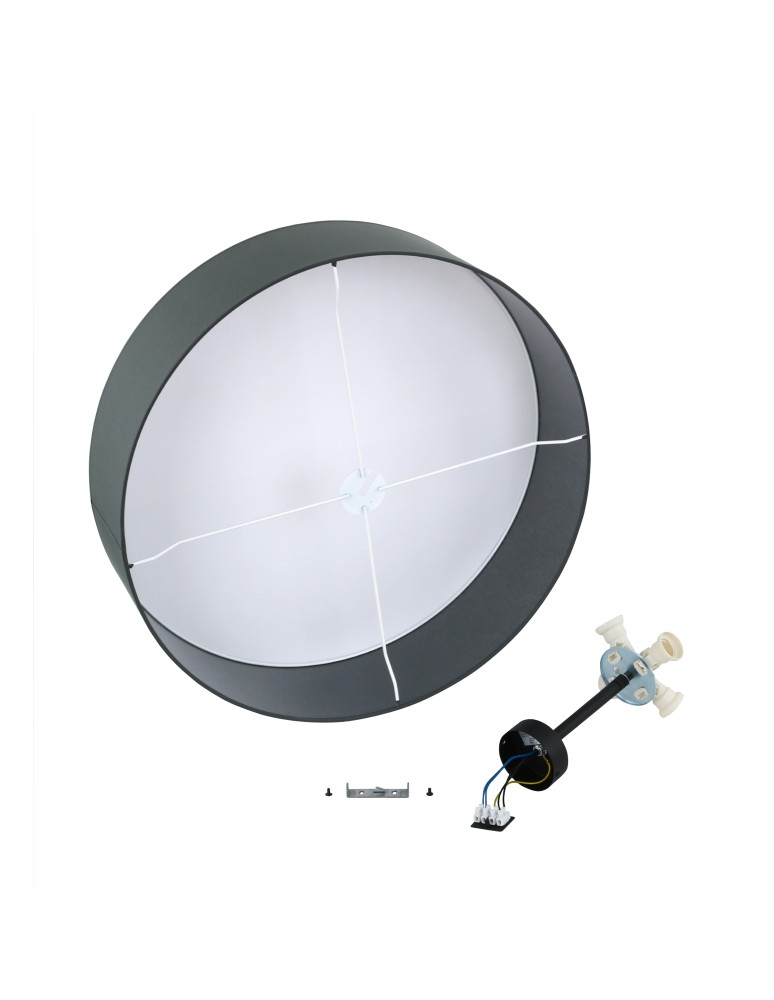 TK Lighting RONDO GRAPHITE LAMPA SUFITOWA 4  600 4239