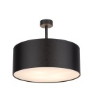 TK Lighting RONDO BLACK LAMPA SUFITOWA 4  450 4246
