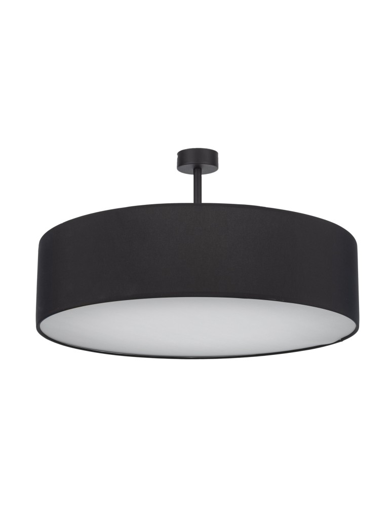TK Lighting RONDO BLACK LAMPA SUFITOWA 4  600 4245
