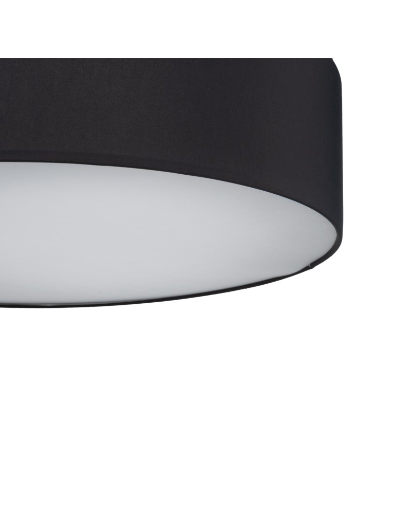 TK Lighting RONDO BLACK LAMPA SUFITOWA 4  600 4245