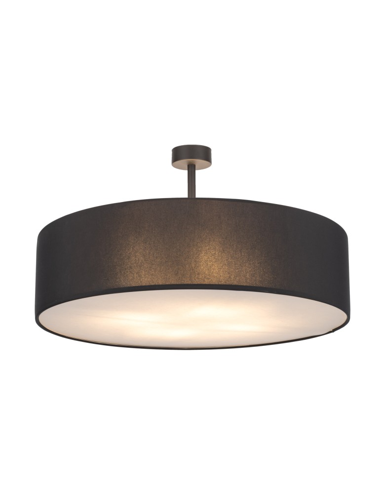 TK Lighting RONDO BLACK LAMPA SUFITOWA 4  600 4245