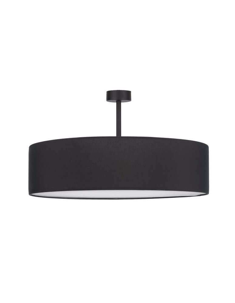 TK Lighting RONDO BLACK LAMPA SUFITOWA 4  600 4245