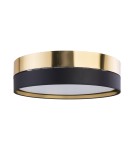 TK Lighting HILTON BLACK/GOLD LAMPA SUFITOWA 4 4345