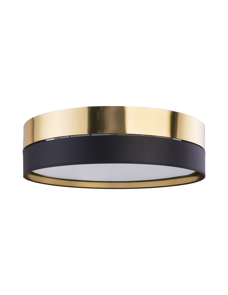 TK Lighting HILTON BLACK/GOLD LAMPA SUFITOWA 4 4345