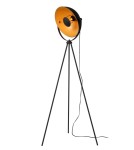 Tripod floor lamps - Lucide ALVARO Floor lamp 1xE27 black 05730/01/30 - product 2