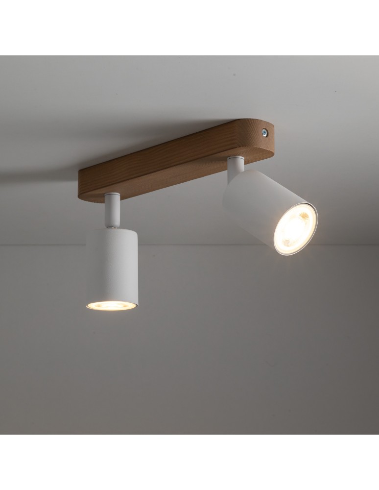 TK Lighting TOP WOOD WHITE 2 3295