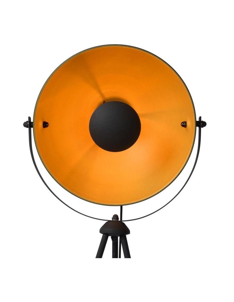 Tripod floor lamps - Lucide ALVARO Floor lamp 1xE27 black 05730/01/30 - product kolory-swiatla.pl 5