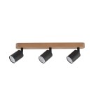 TK Lighting TOP WOOD BLACK 3 3292