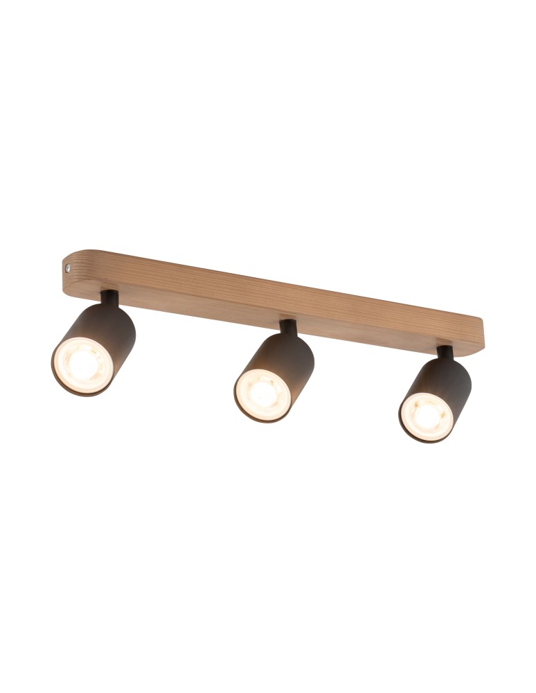 TK Lighting TOP WOOD BLACK 3 3292