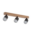 TK Lighting TOP WOOD BLACK 3 3292