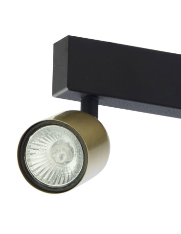 TK Lighting TOP BLACK/GOLD LAMPA SUFITOWA 4 PŁ 1021 - product 2