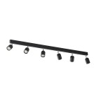 TK Lighting TOP BLACK LAMPA SUFITOWA 6 1019