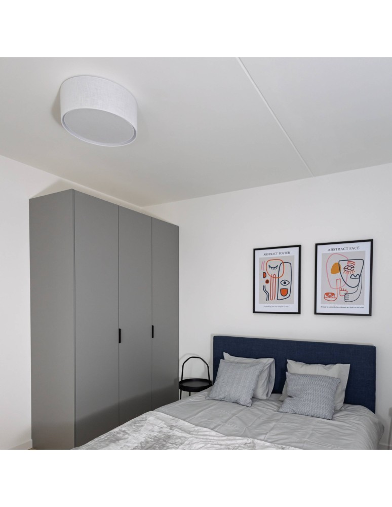 TK Lighting RONDO WHITE LAMPA SUFITOWA 1 300 3330