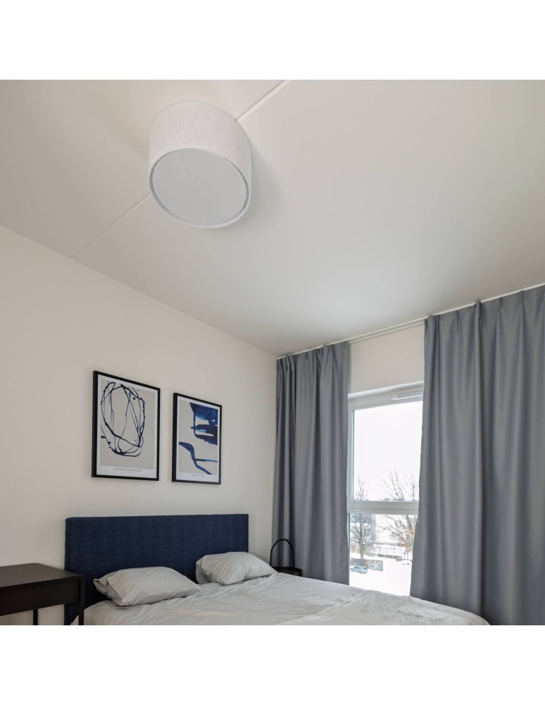 TK Lighting RONDO WHITE LAMPA SUFITOWA 1 300 3330