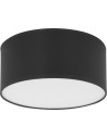 View TK Lighting RONDO BLACK CEILING LAMP 1   300 3334