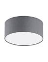 View TK Lighting RONDO GRAY CEILING LAMP 4  500 3333