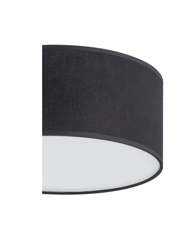 TK Lighting RONDO BLACK LAMPA SUFITOWA 4     500 3335