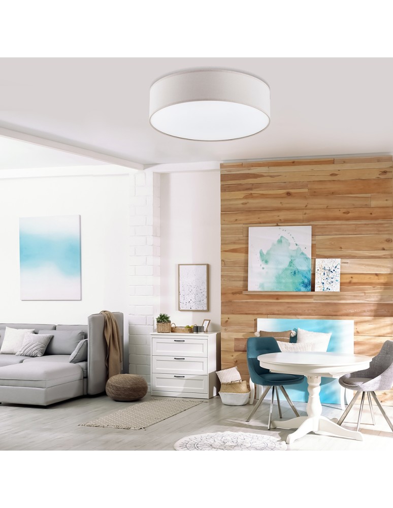 TK Lighting RONDO CAPPUCCINO LAMPA SUFITOWA 4    500 3337