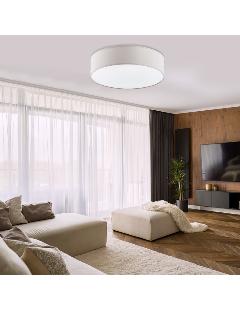 TK Lighting RONDO CAPPUCCINO LAMPA SUFITOWA 4    500 3337