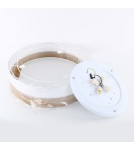 TK Lighting LINOBIANCO LAMPA SUFITOWA 4 6578