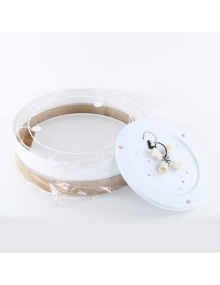 TK Lighting LINOBIANCO LAMPA SUFITOWA 4 6578