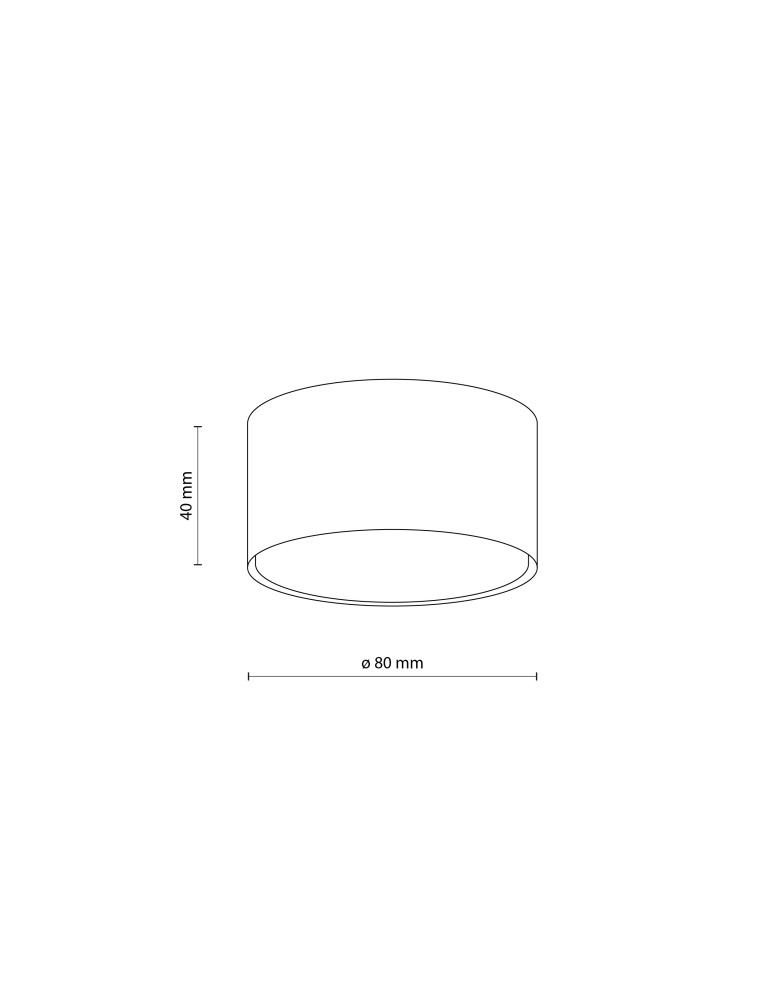TK Lighting TOP GOLD LAMPA SUFITOWA 1 GX53 6096